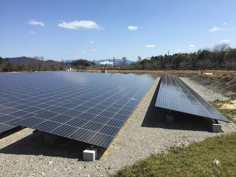メガソーラー発電所工事